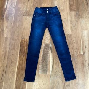 Vici high wasted dark wash jeans